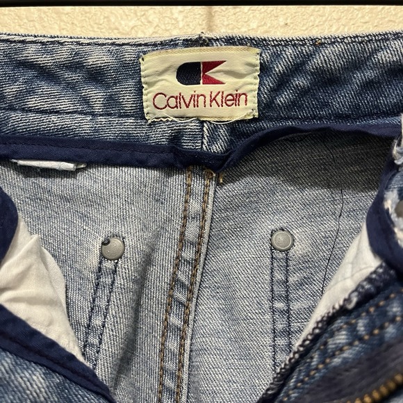Calvin Klein Denim - Calvin Klein VTG Women Straight Leg Jeans High Waist Straight Leg 22x26 Altered*